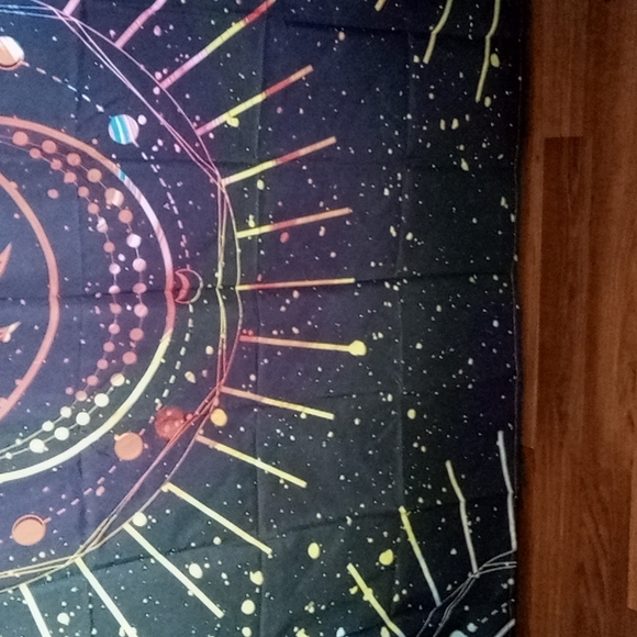 Moon and Sun in Orbit XL Wall Hanging New - Picture 4 of 4